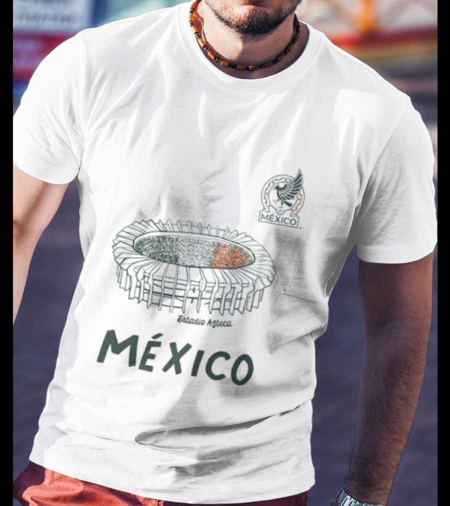 México National Team Azteca Stadium Vive La Fete T-Shirt