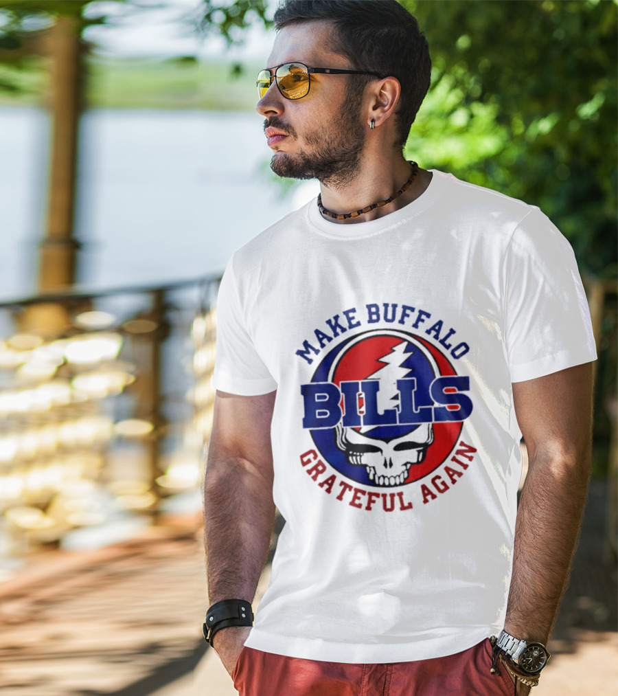 Make Buffalo Bills Grateful Again Steal Your Face T-Shirt