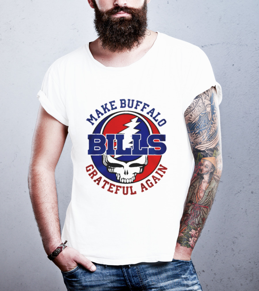 Make Buffalo Bills Grateful Again Steal Your Face T-Shirt