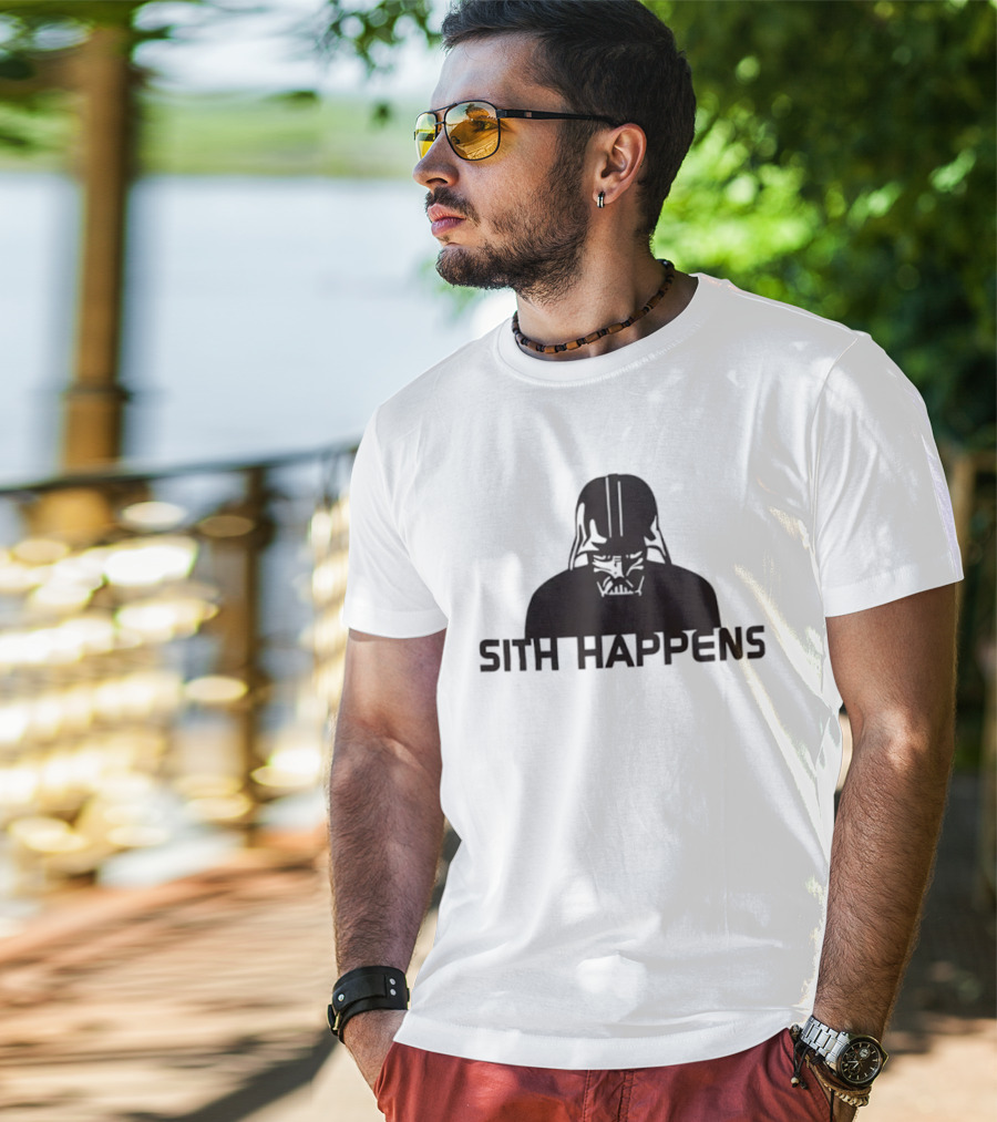 Star Wars Darth Vader Sith Happens T-Shirt