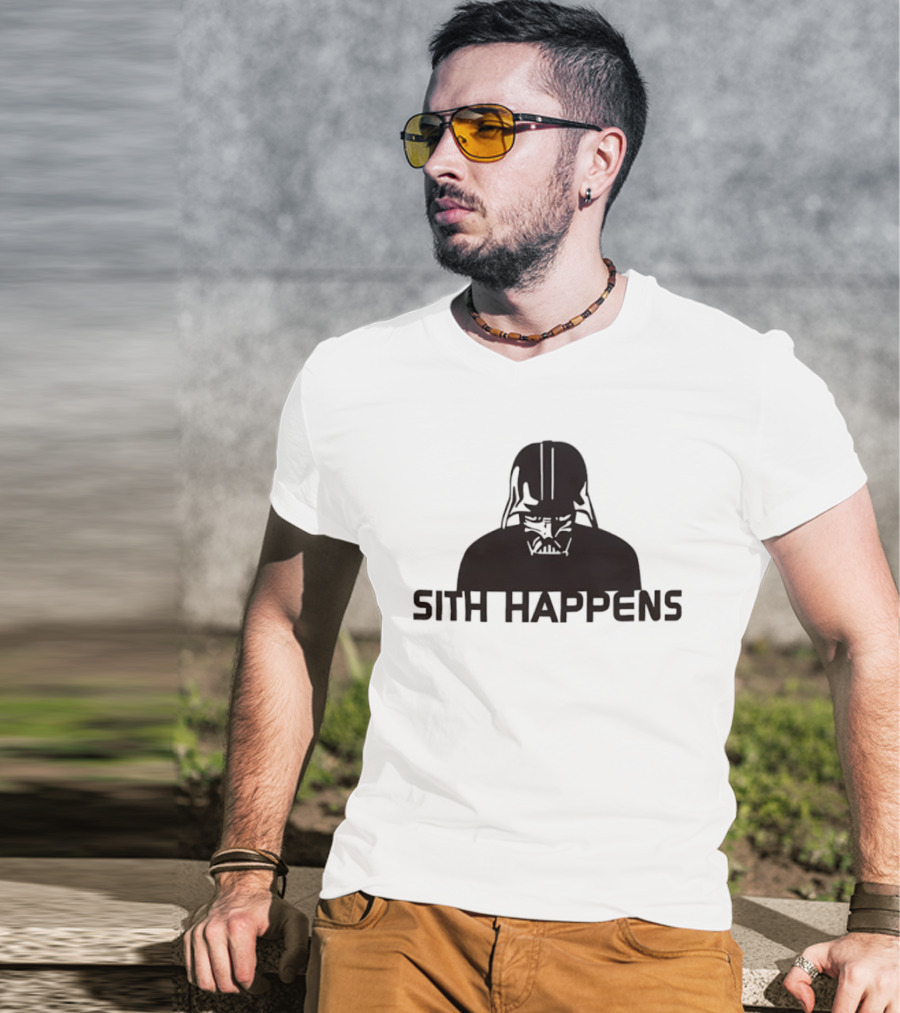 Star Wars Darth Vader Sith Happens T-Shirt