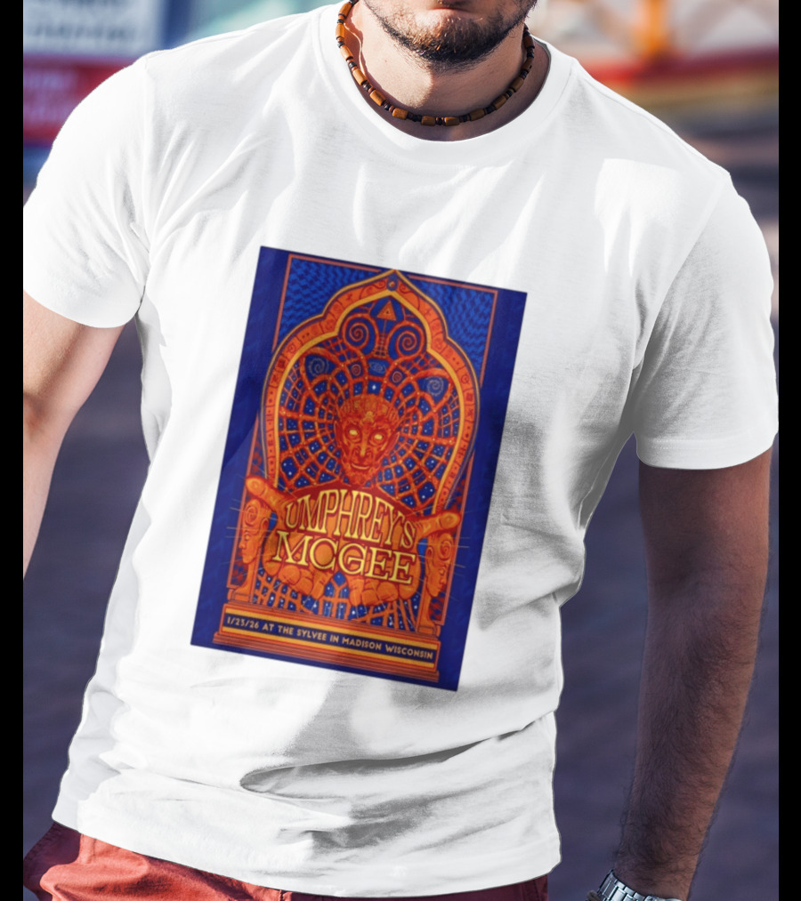 Umphrey's McGee Madison WI The Sylvee Jan 23 2026 Psychedelic T-Shirt