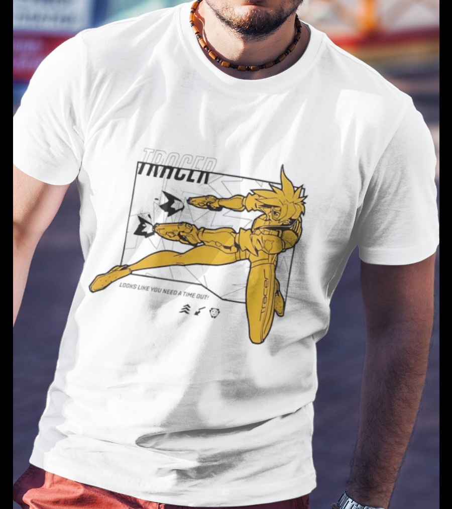 Tracer Over Looks Like You Need A Time Out T-Shirt