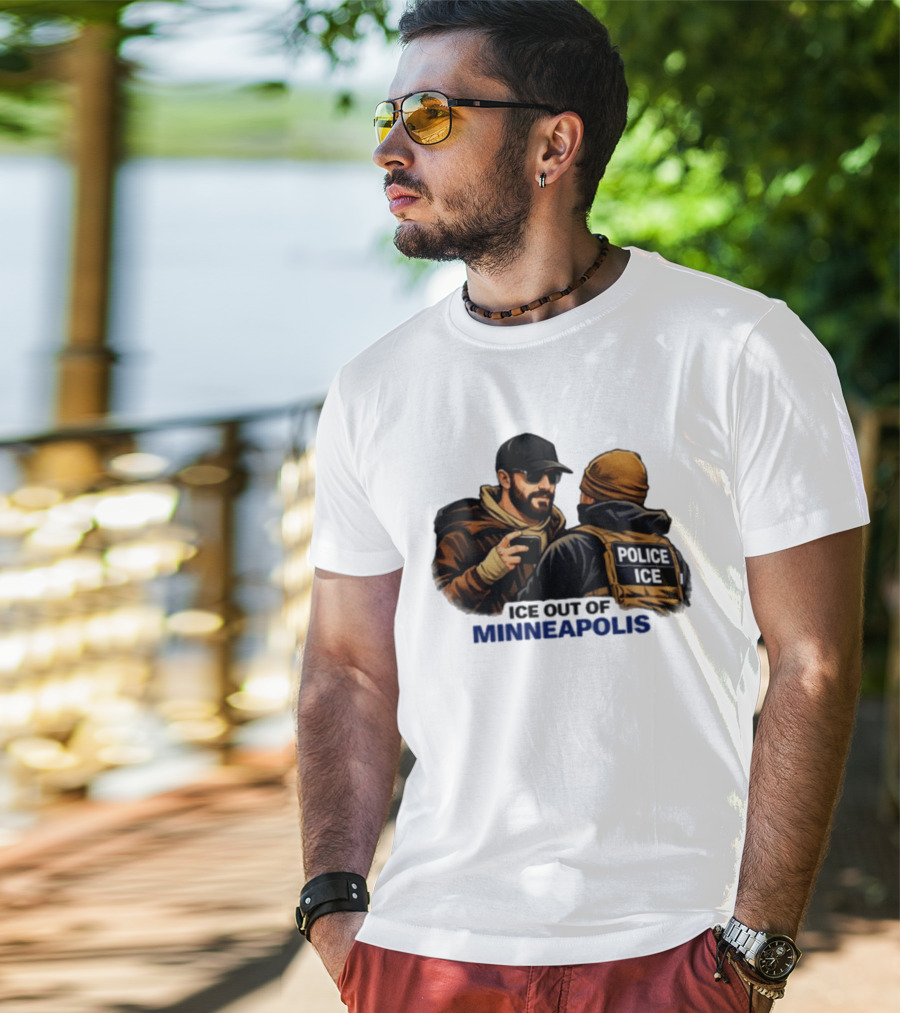 Justice For Alex Pretti Ice Out Of Minneapolis T-Shirt