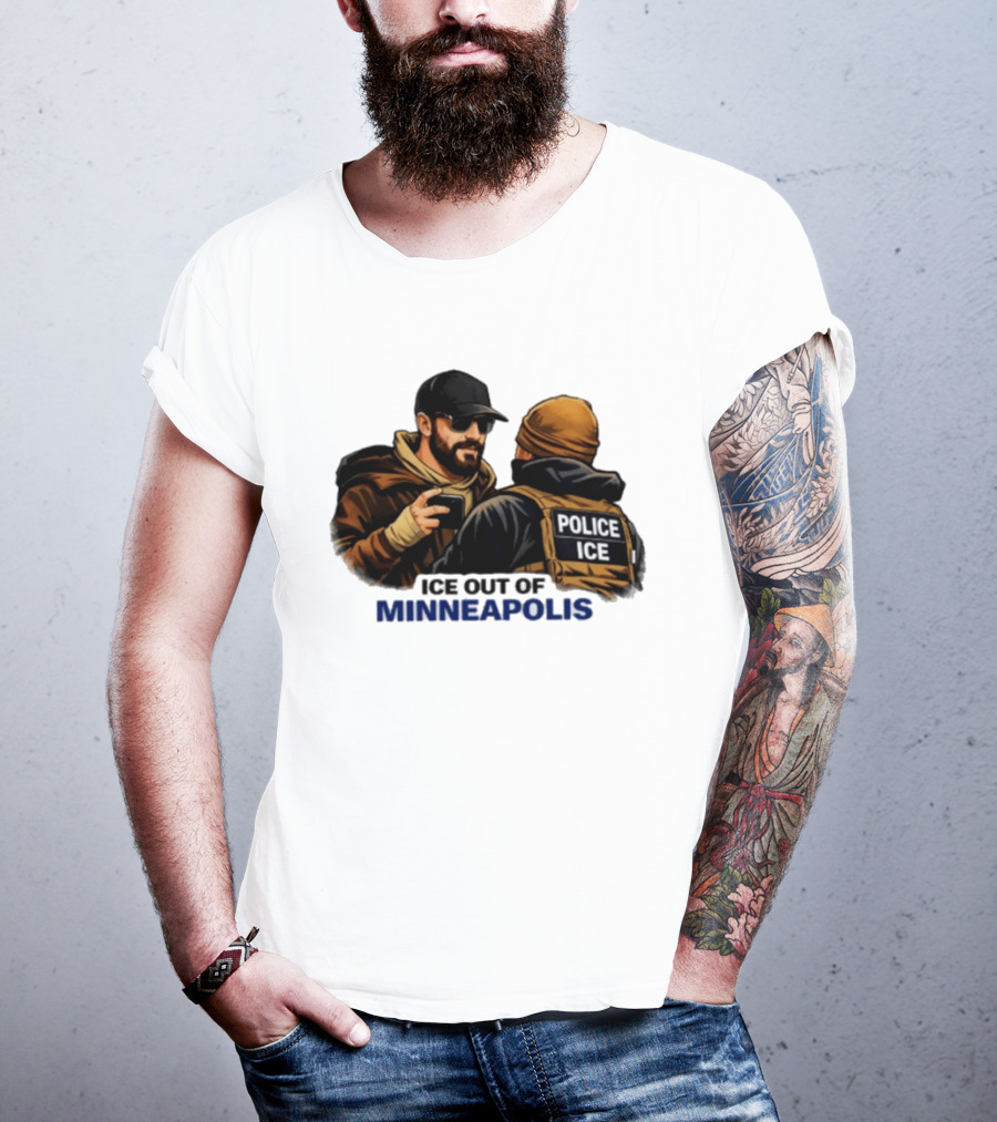 Justice For Alex Pretti Ice Out Of Minneapolis T-Shirt