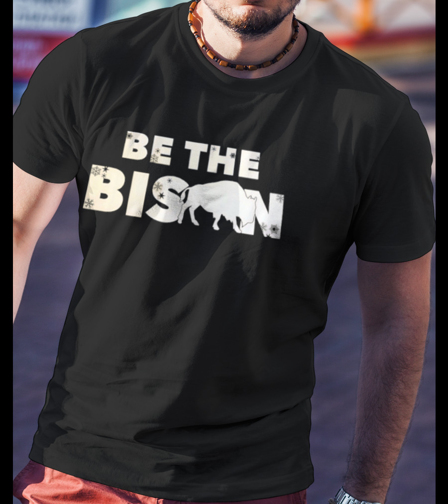 Be The Bison Christmas T-Shirt