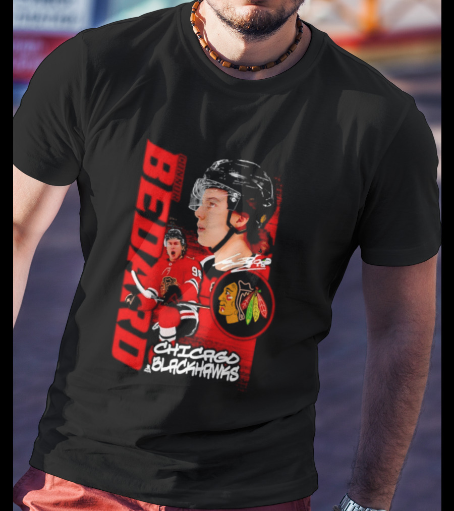 Connor Bedard Chicago Blackhawks Hockey Bedard T-Shirt