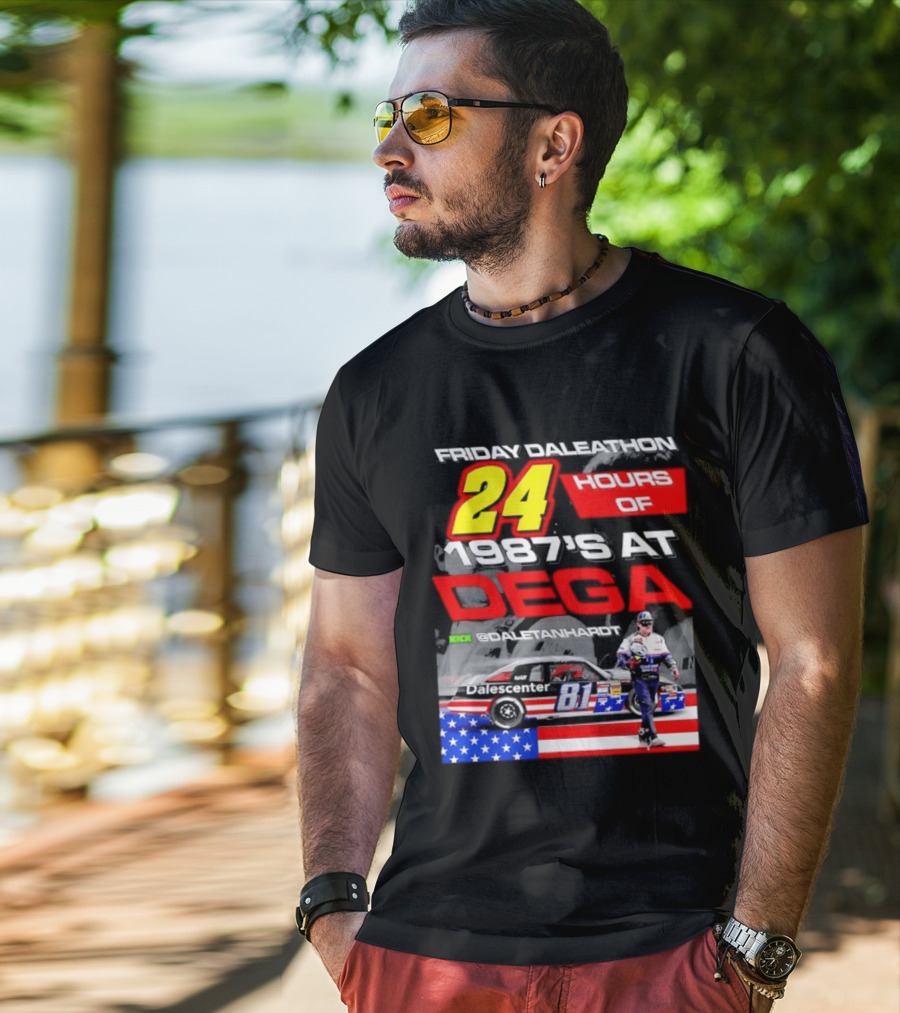 Friday Daleathon 24 Hours Of 1987's Race At Dega @DaleTanhardt 81 T-Shirt