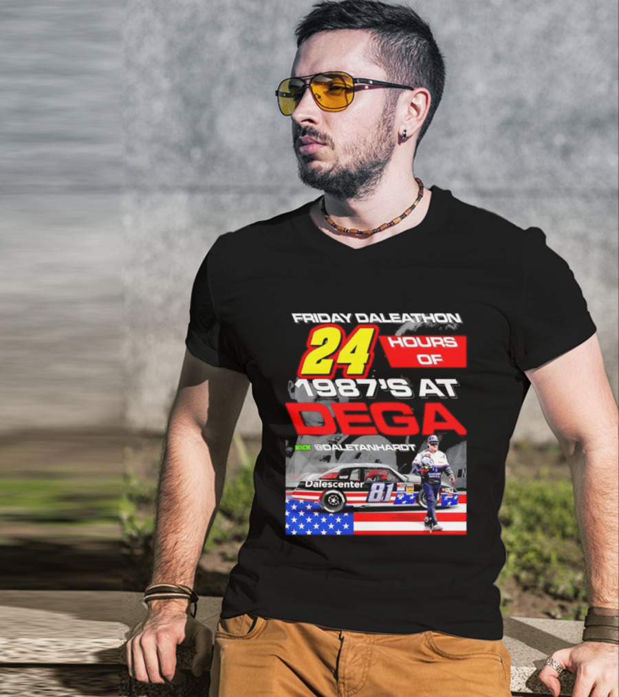 Friday Daleathon 24 Hours Of 1987's Race At Dega @DaleTanhardt 81 T-Shirt
