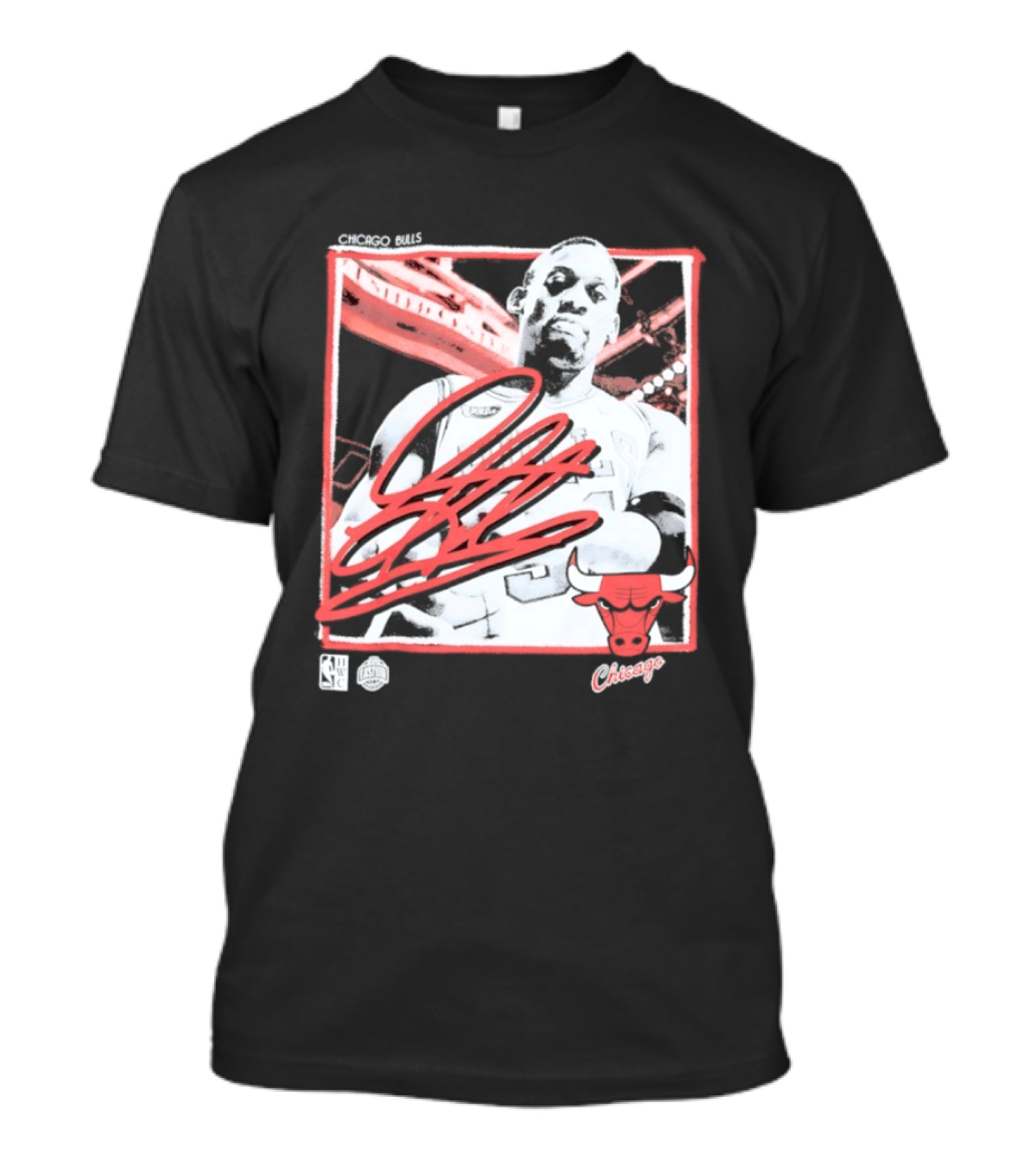 Dennis Rodman Chicago Bulls Basketball T-Shirt