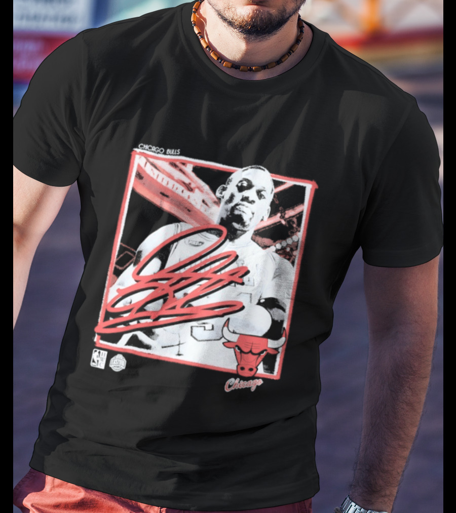 Dennis Rodman Chicago Bulls Basketball T-Shirt