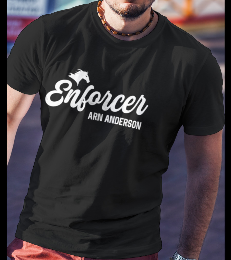 Enforcer Arn Anderson Horse Head T-Shirt