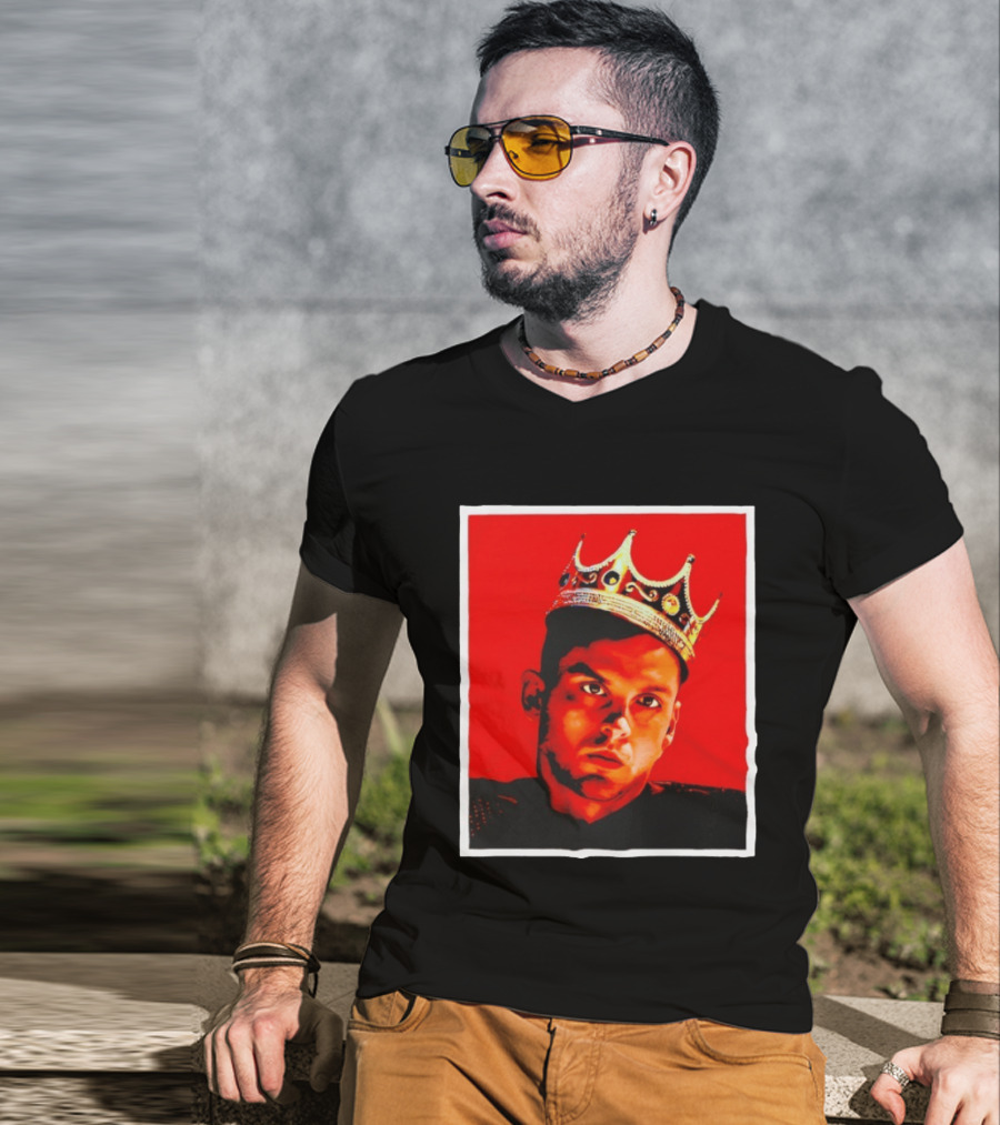 Ilya Sorokin King New York Islanders Bold Red Crown T-Shirt
