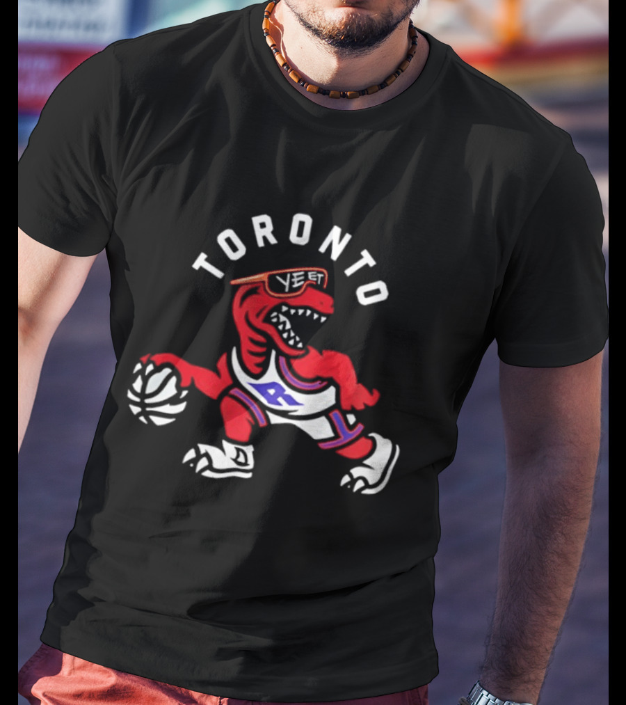 Jey Uso X Toronto Raptors Collaboration 2026 Basketball Raptor T-Shirt