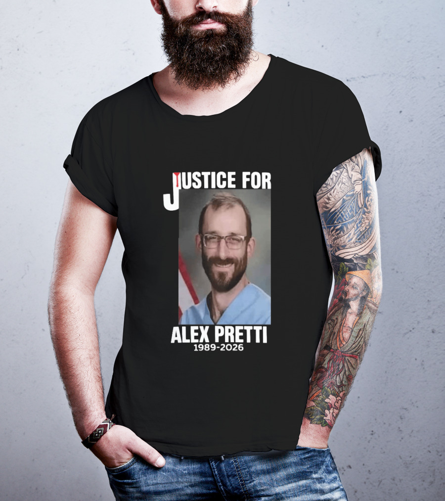 Justice For Alex Pretti 1989 2026 T-Shirt