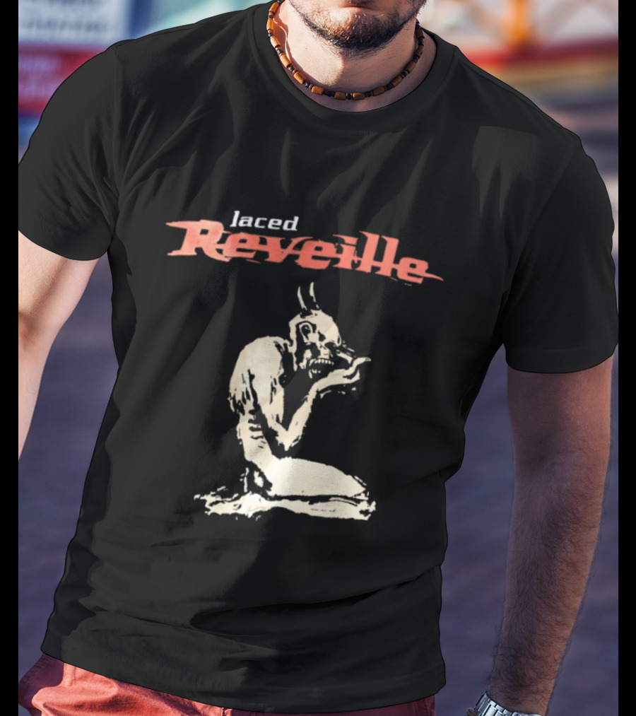 Laced Reveille Devil Figure Image T-Shirt