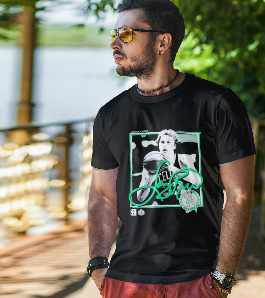 Larry Bird Boston Celtics NBA Legend T-Shirt