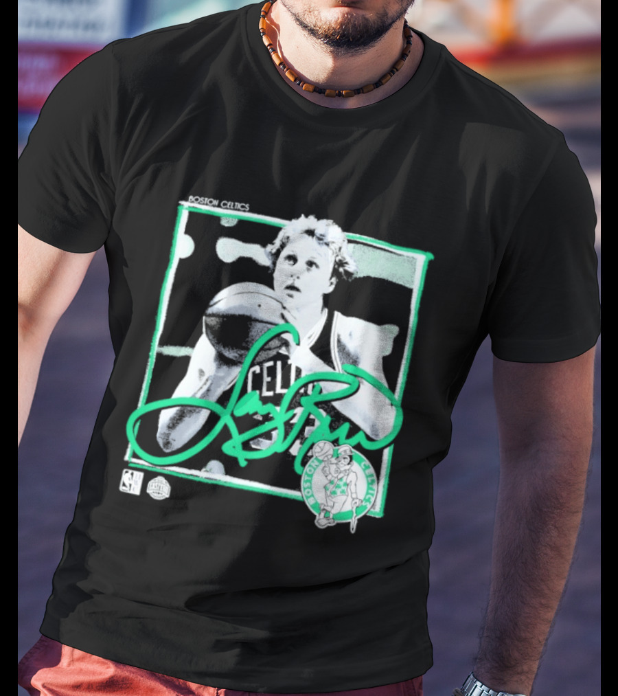 Larry Bird Boston Celtics NBA Legend T-Shirt