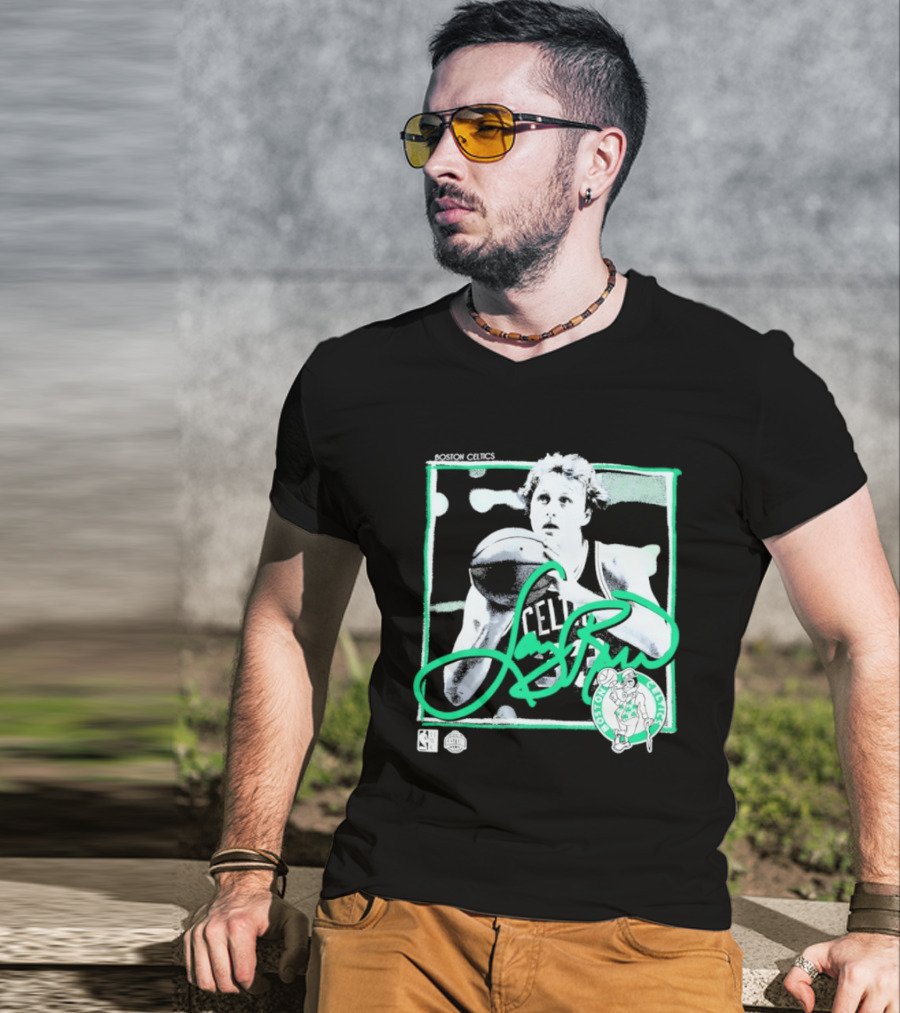 Larry Bird Boston Celtics NBA Legend T-Shirt