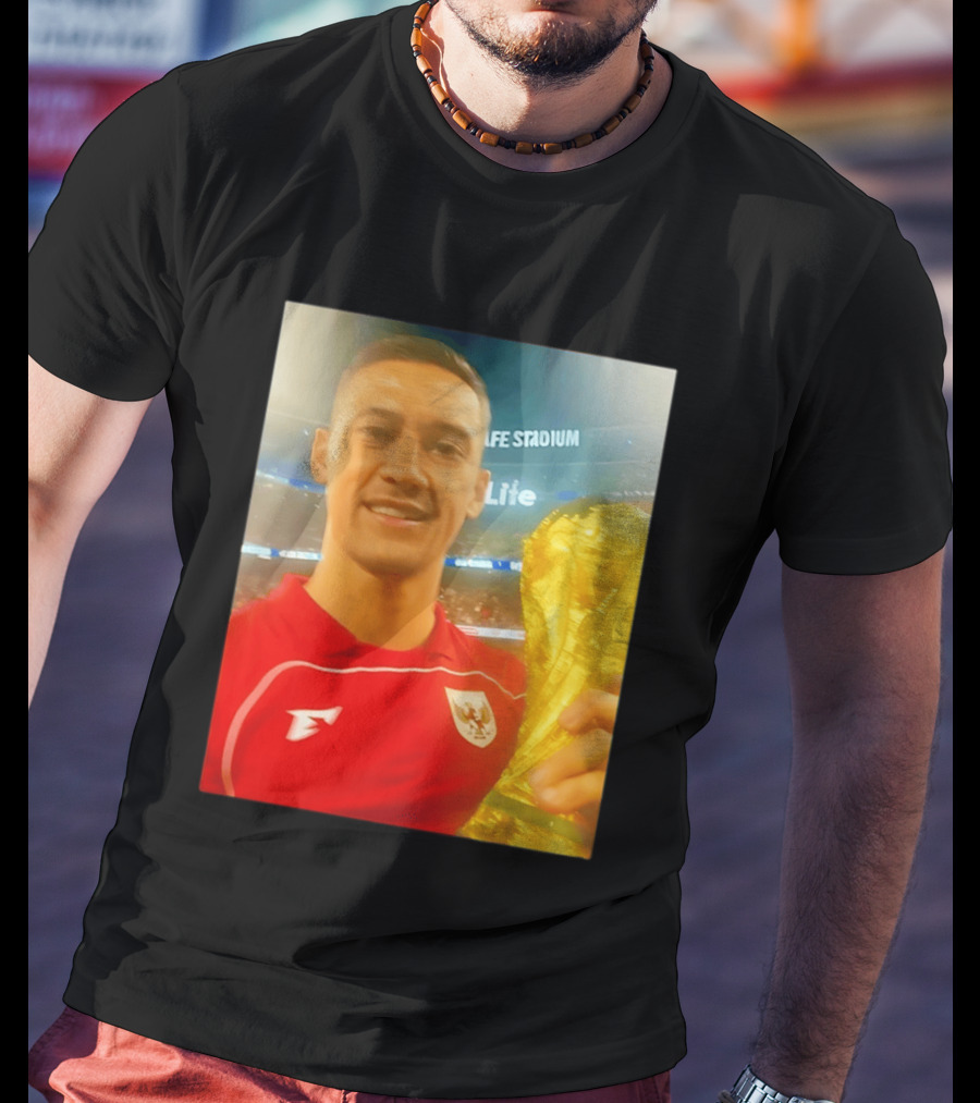 Life Stadium Álex Grimaldo Bundesliga Trophy Event Image T-Shirt