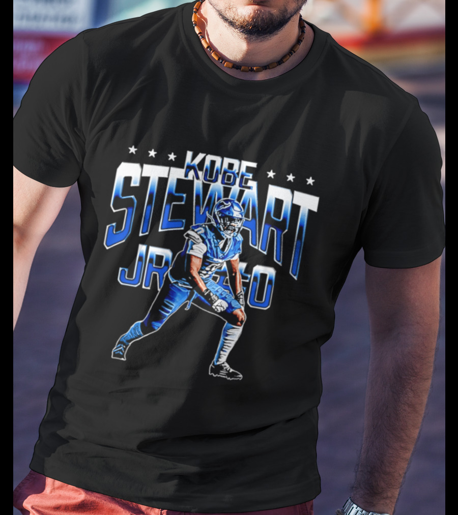 Kobe Stewart Jr Football Buffalo NCAA Stars T-Shirt