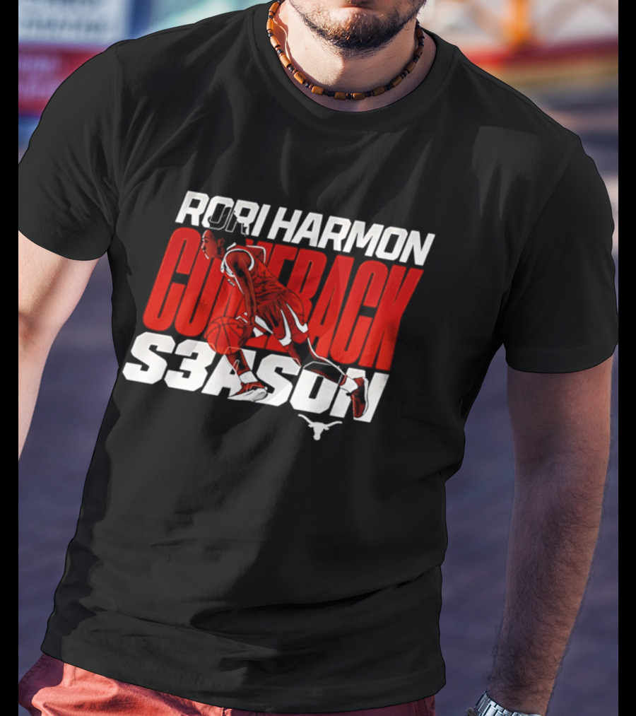 Rori Harmon Comeback Season Texas Basketball NCAA T-Shirt