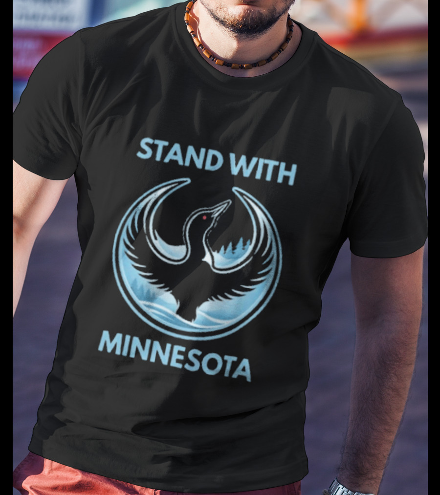 Stand With Minnesota Loon T-Shirt