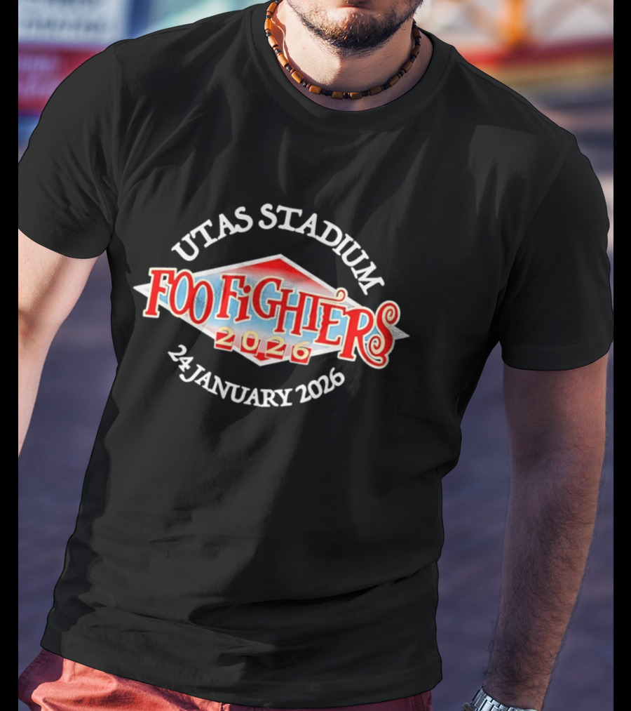Foo Fighters UTAS Stadium 24 January 2026 T-Shirt