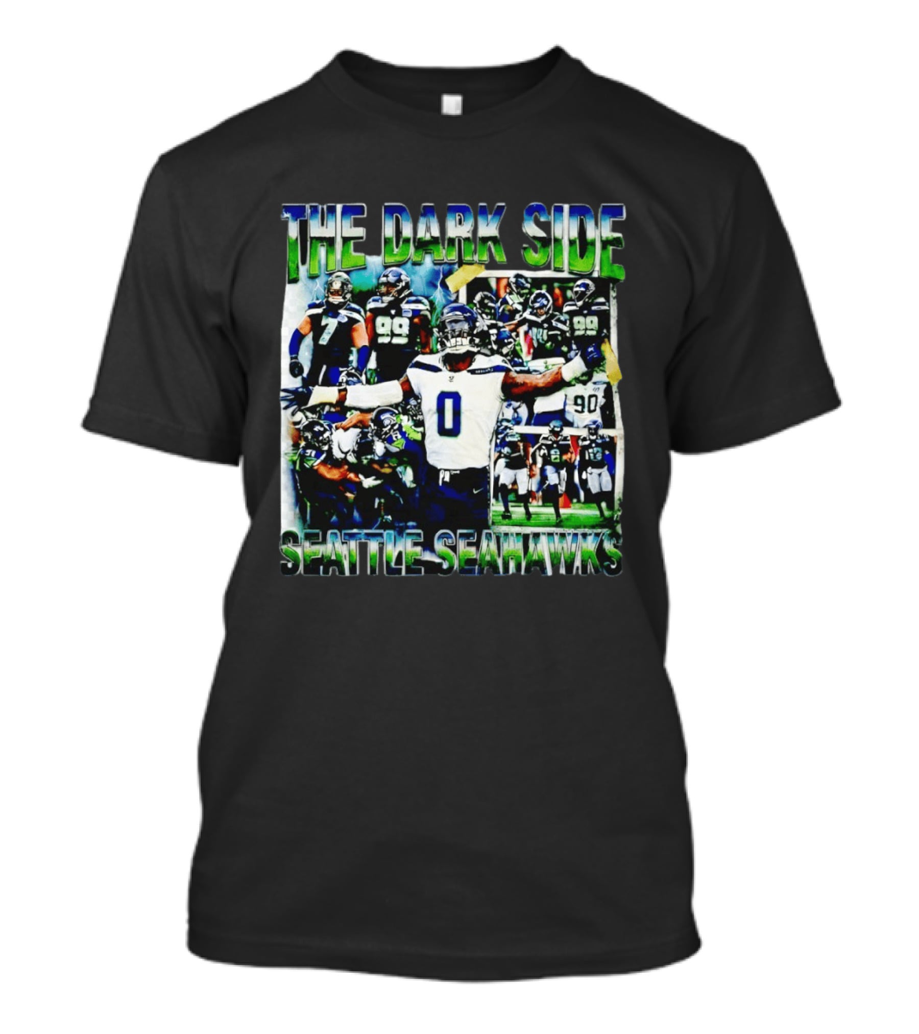 The Dark Side Seattle Seahawks Football Game Day Defense T-Shirt