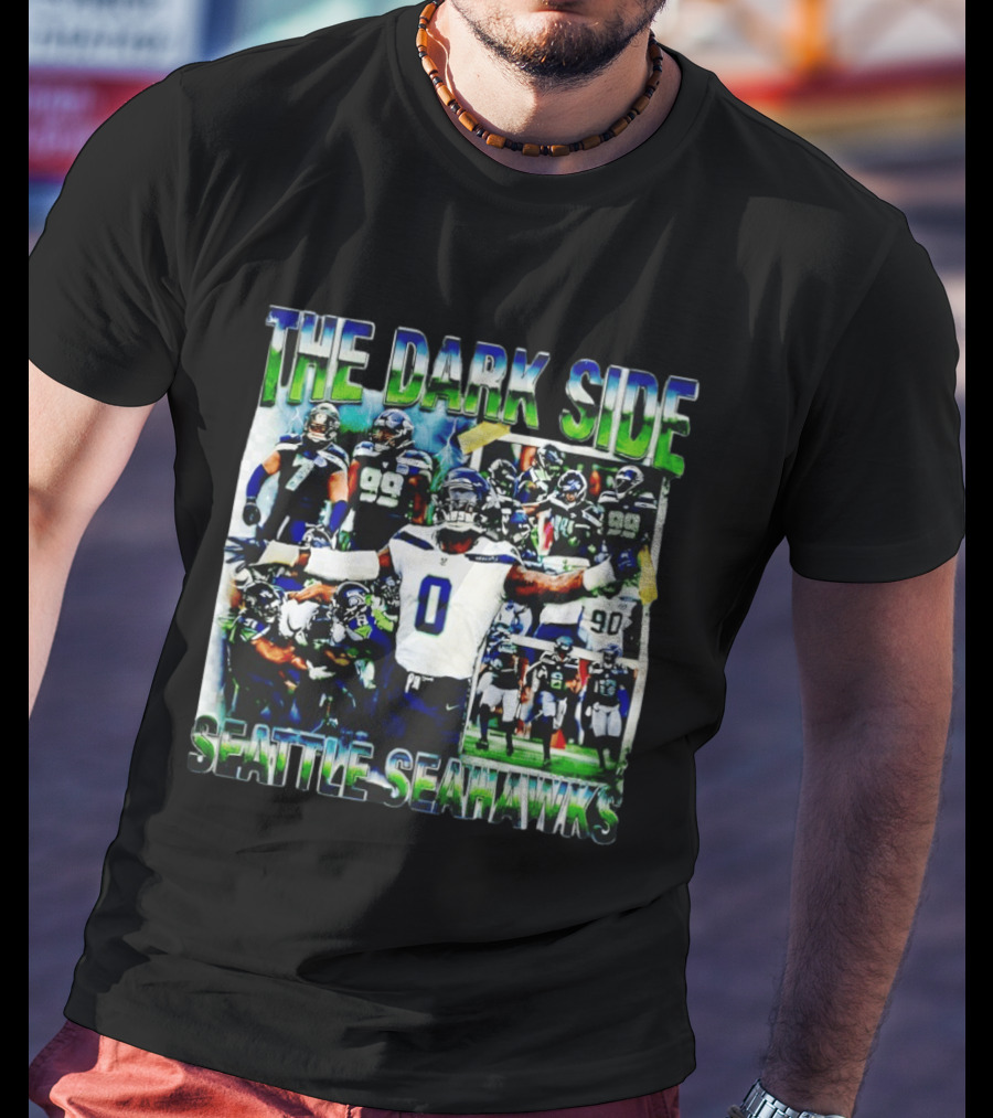 The Dark Side Seattle Seahawks Football Game Day Defense T-Shirt