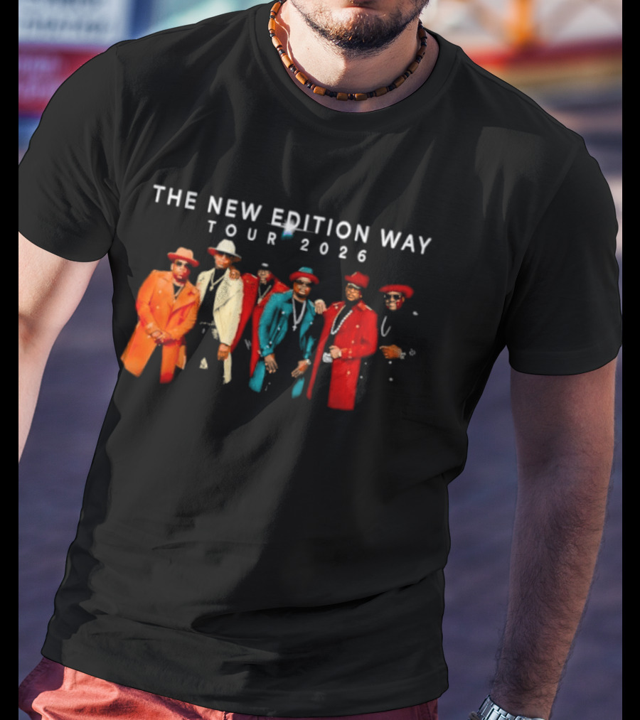 The New Edition Way Tour 2026 Concert Fashion T-Shirt