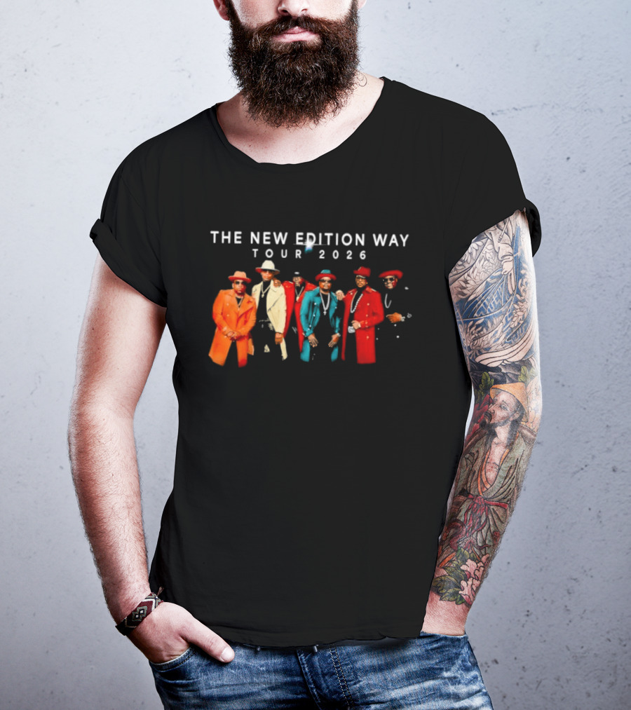 The New Edition Way Tour 2026 Concert Fashion T-Shirt