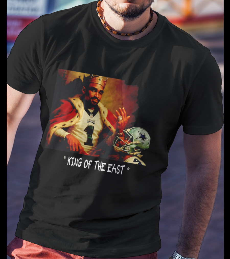 Philadelphia Eagles King Of The East Reigns Over Cowboys T-Shirt