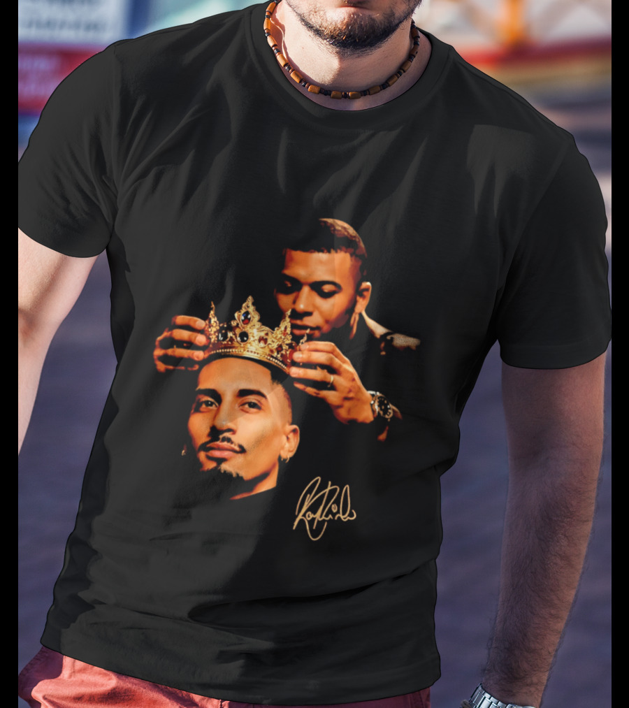 Raphinha And Kylian Mbappé Crown Moment 2026 T-Shirt