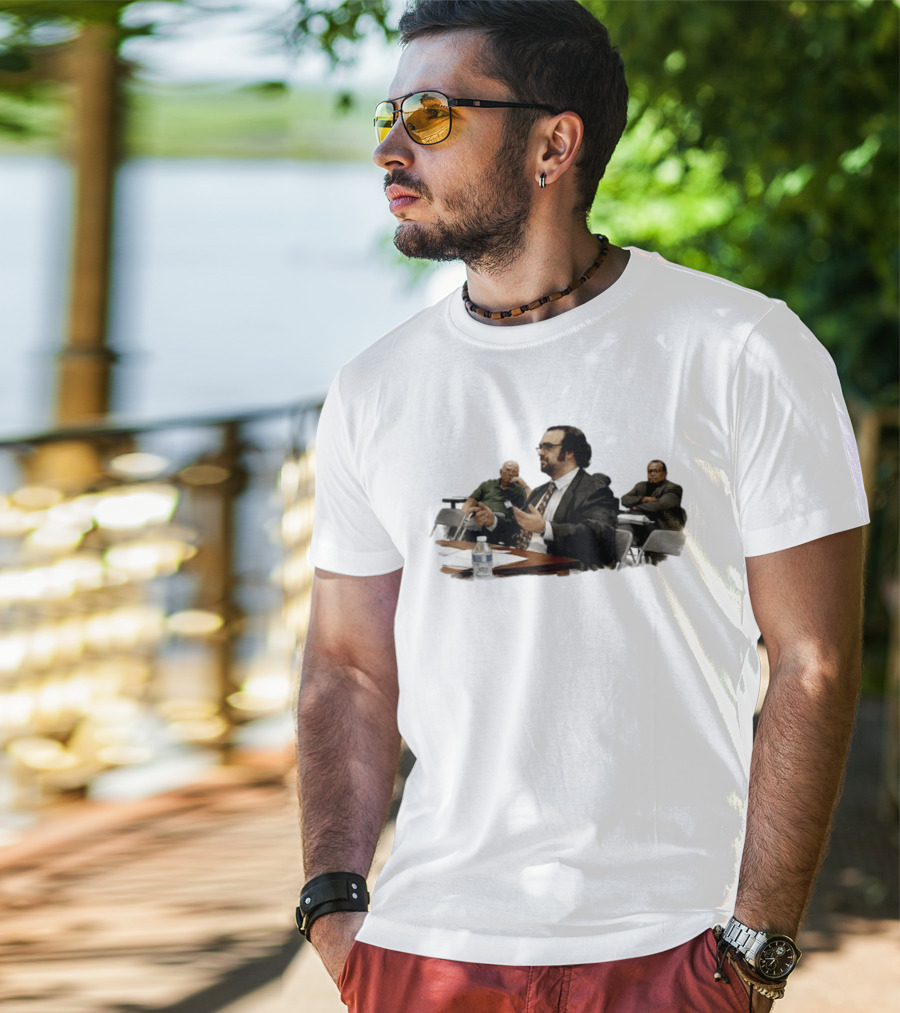 Look At My Lawyer Dawg Meme I'm Going To Jail Courtroom Scene T-Shirt