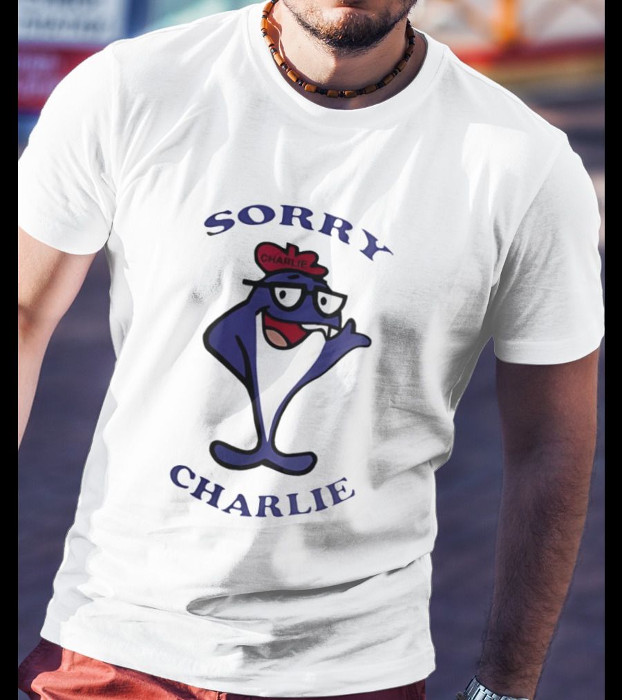 Sorry Charlie Tuna Character With Glasses And Hat T-Shirt