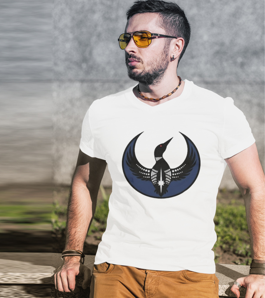 Minnesota Rebel Loon Starbird T-Shirt
