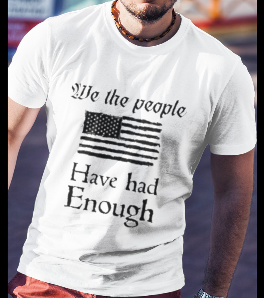 We The People American Flag Protest T-Shirt