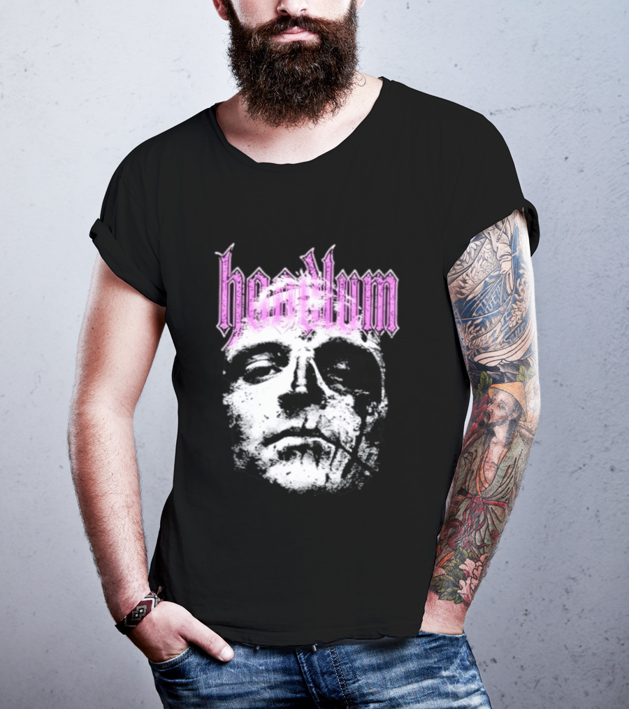 Hoodlum Gothic Style Rough Face T-Shirt