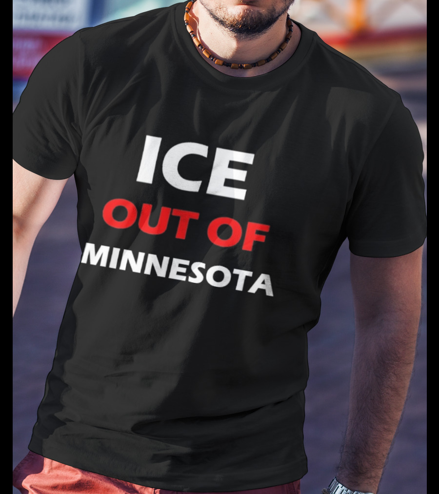 ICE Out Of Minnesota Protest T-Shirt