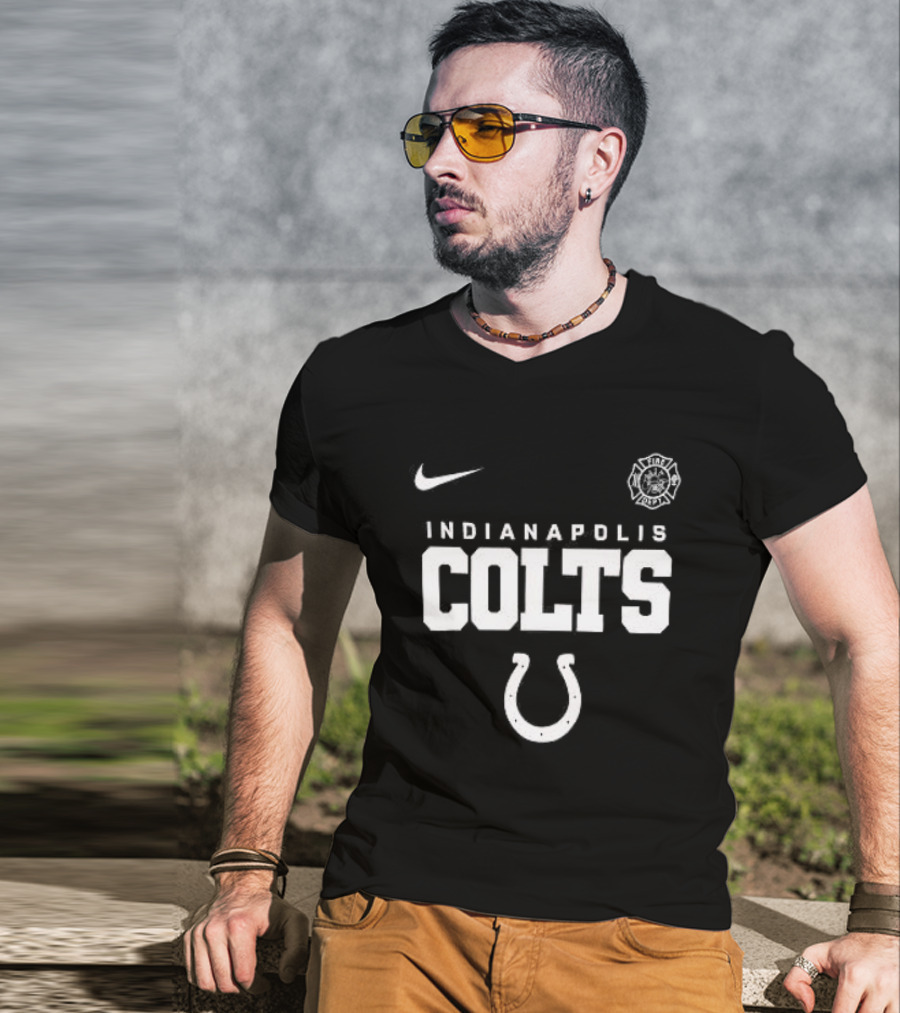 Indianapolis Colts Nike Firefighter Support Red Friday T-Shirt