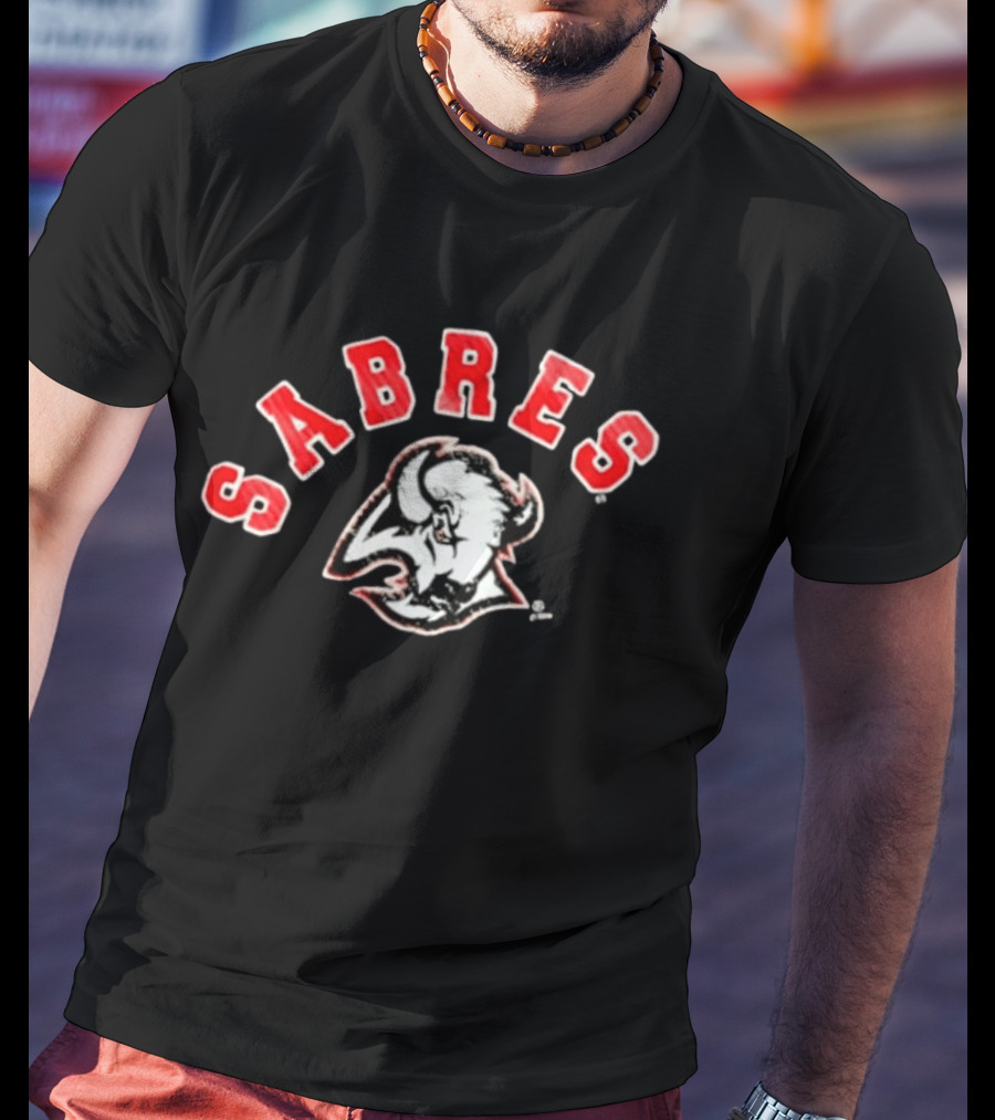 Sabres Vintage Buffalo Hockey T-Shirt