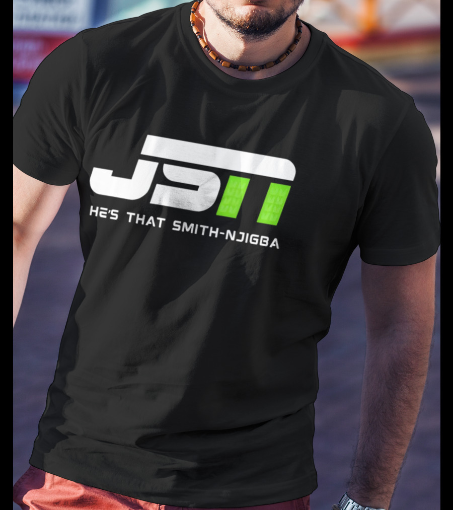 JSN He's That Smith Njigba Seattle Seahawks Football T-Shirt