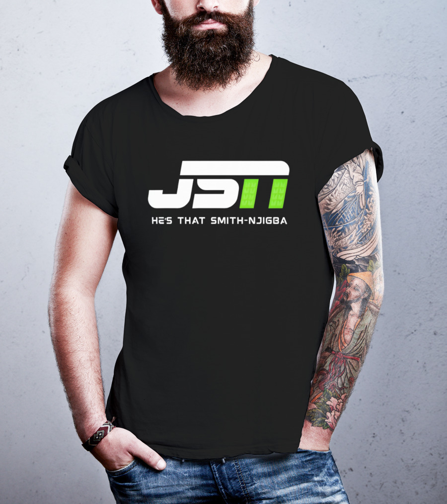 JSN He's That Smith Njigba Seattle Seahawks Football T-Shirt