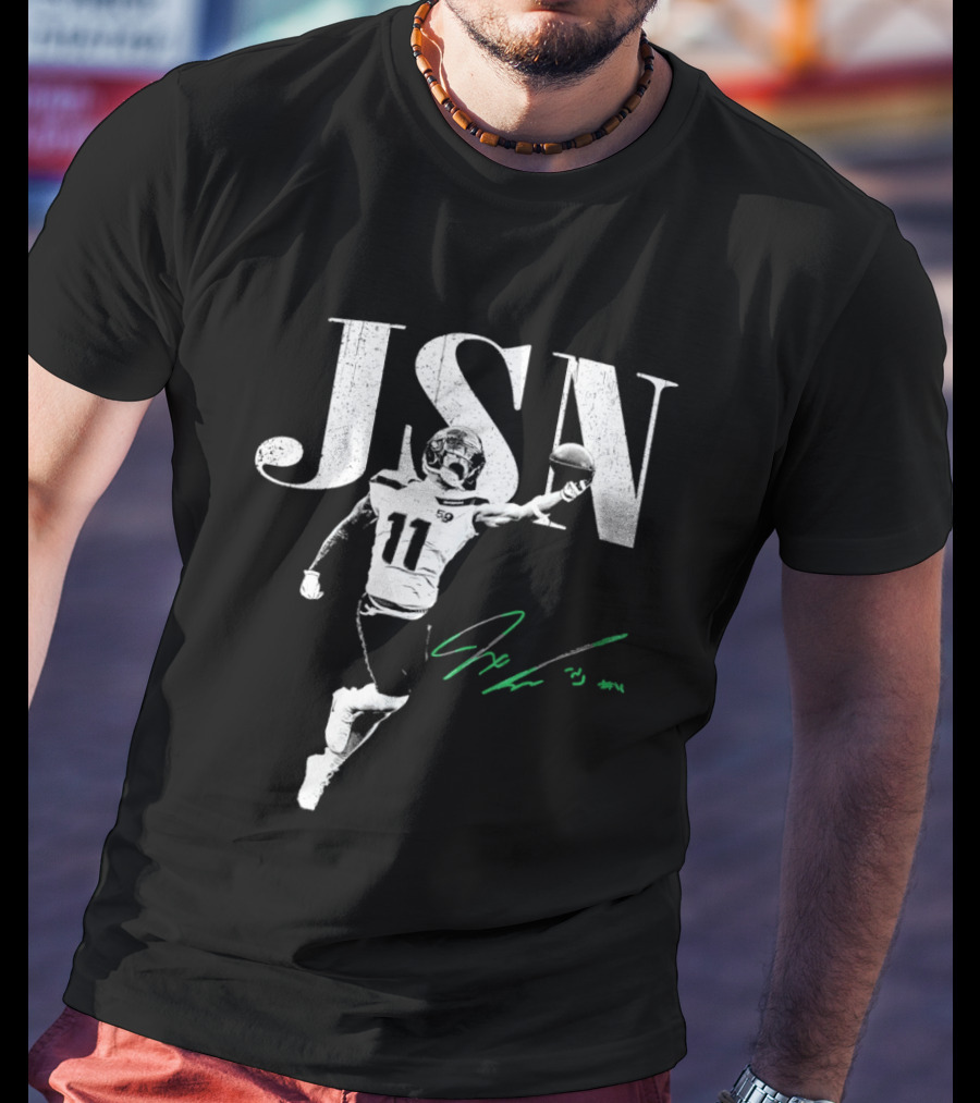 Jaxon Smith Njigba JSN Seattle Seahawks Football Signature T-Shirt
