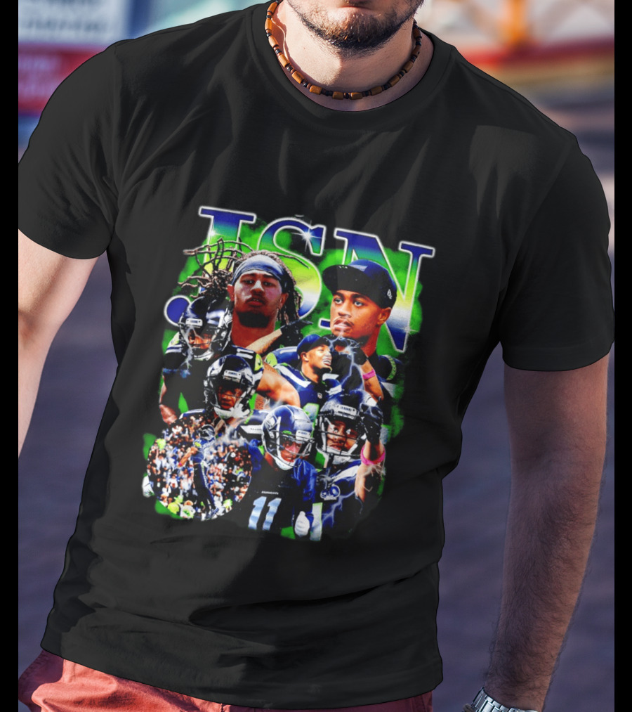JSN Jaxon Smith Njigba Seattle Seahawks Football Game Day Energy T-Shirt