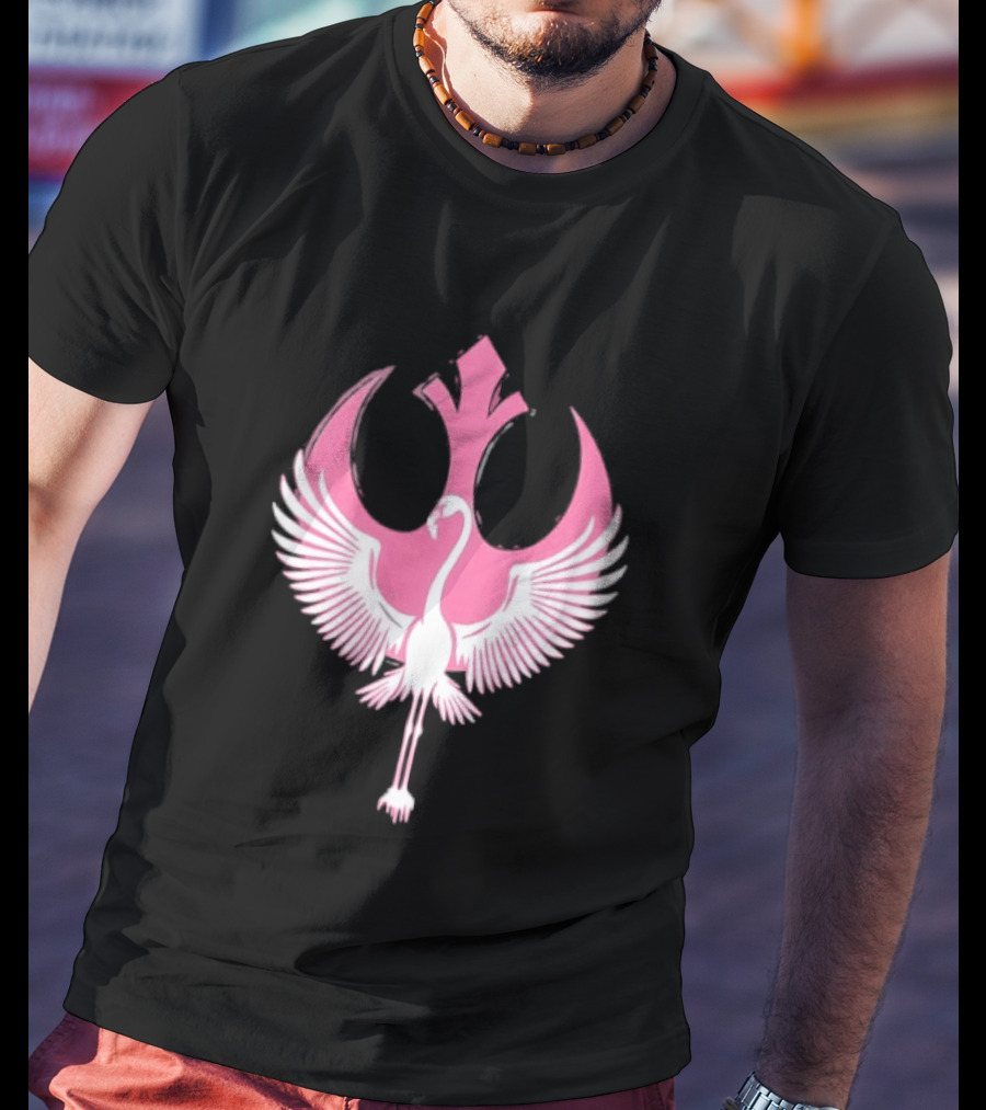 Star Wars Rebel Alliance Flamingo Pink Variant T-Shirt