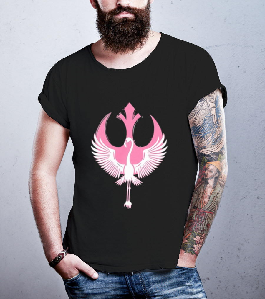 Star Wars Rebel Alliance Flamingo Pink Variant T-Shirt