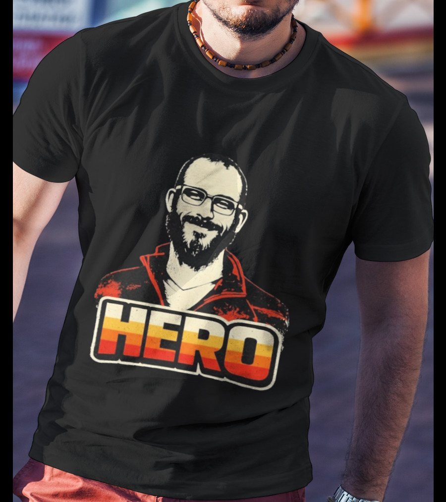 Hero Alex Pretti Minneapolis 2026 ICE Shooting Protest Hero T-Shirt