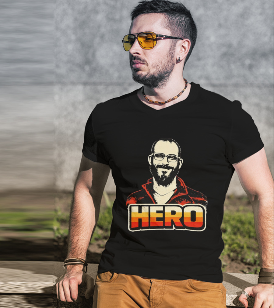 Hero Alex Pretti Minneapolis 2026 ICE Shooting Protest Hero T-Shirt